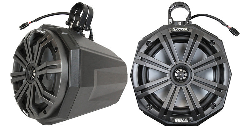 Cage Mount Pod Speakers