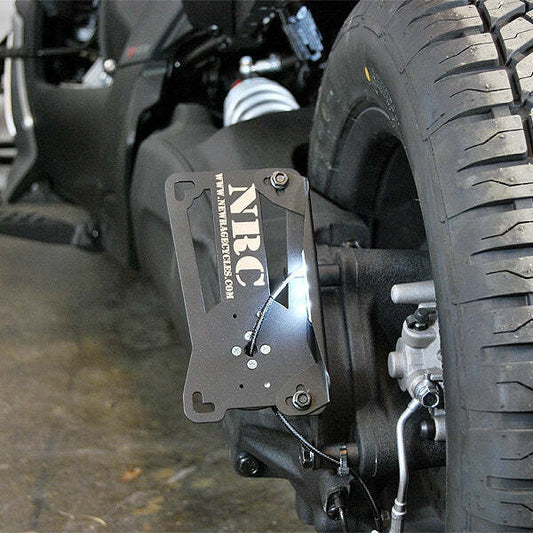 Side Mount License Plate