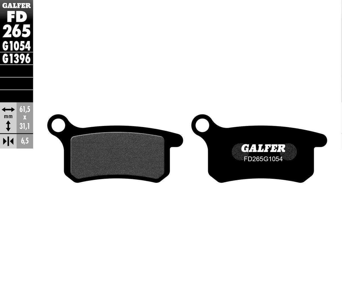 G-Semi-Metallic Brake Pads