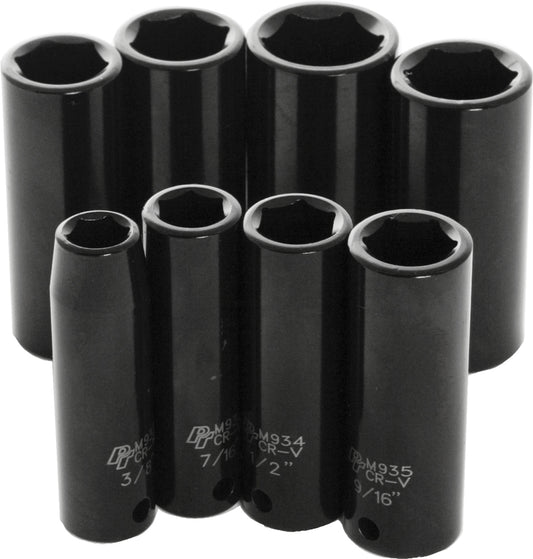 3/8" SAE Impact Socket Set