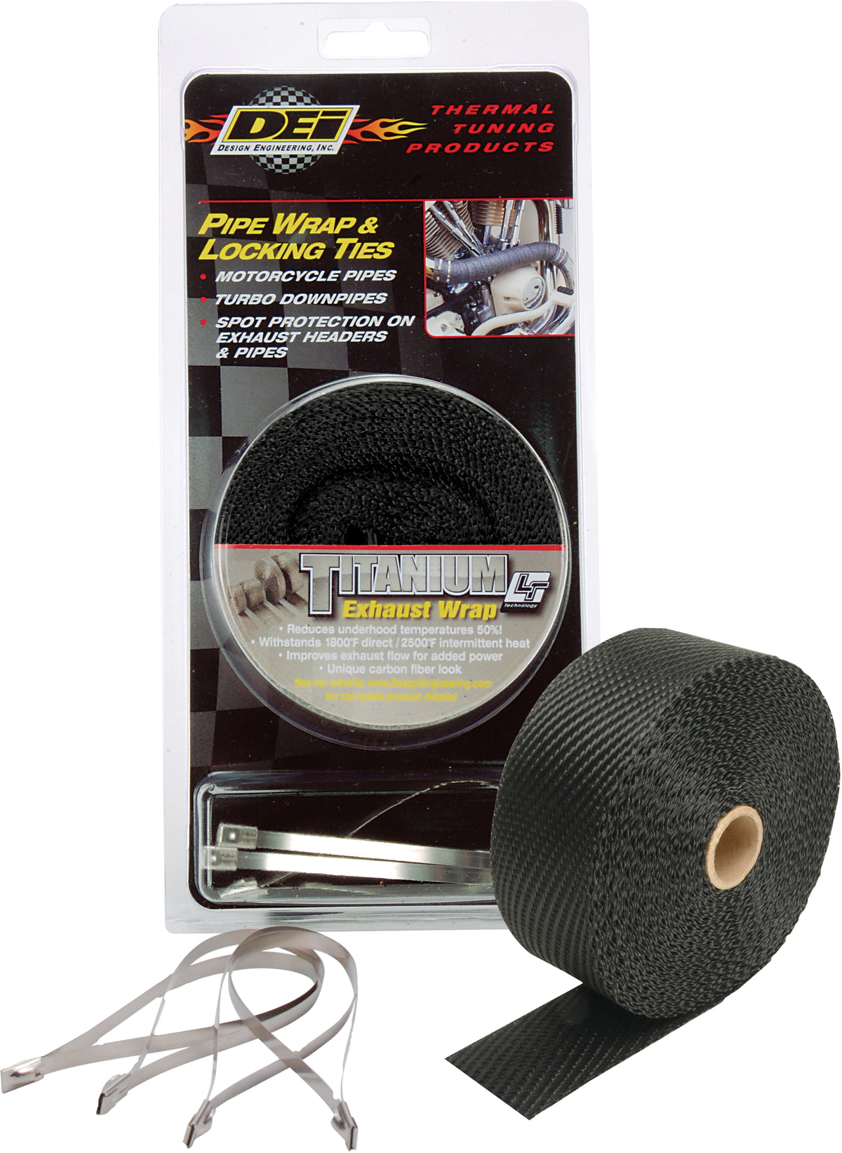 Exhaust Wrap & Tie Kit