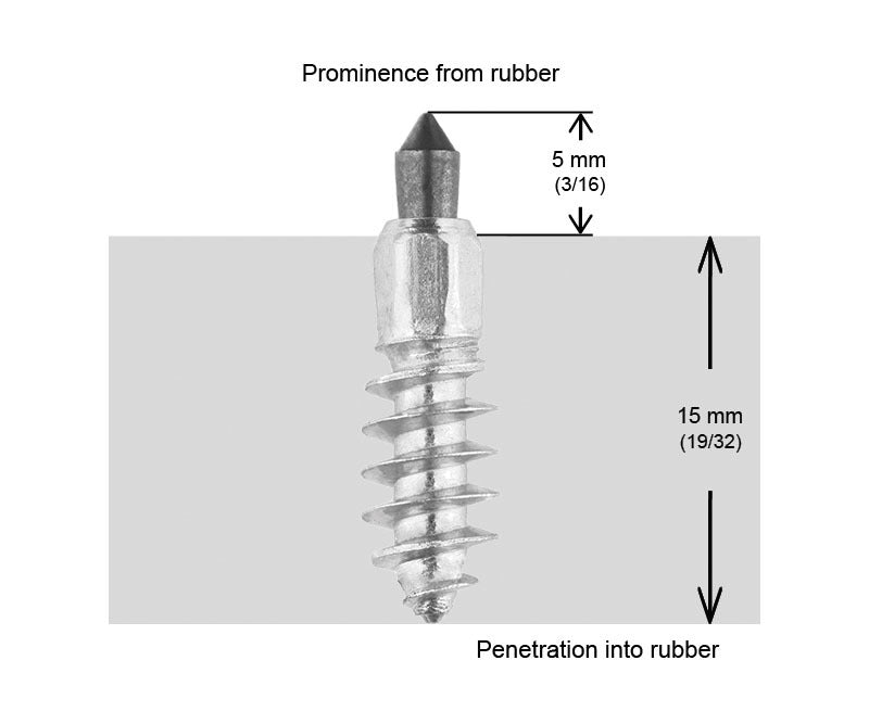 11MM STANDARD SCREW STUDS QTY 100