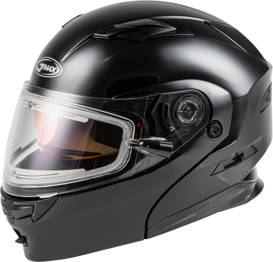 MD-01S Modular Snow Helmet Solid w/Quick Release Buckle Electric shield