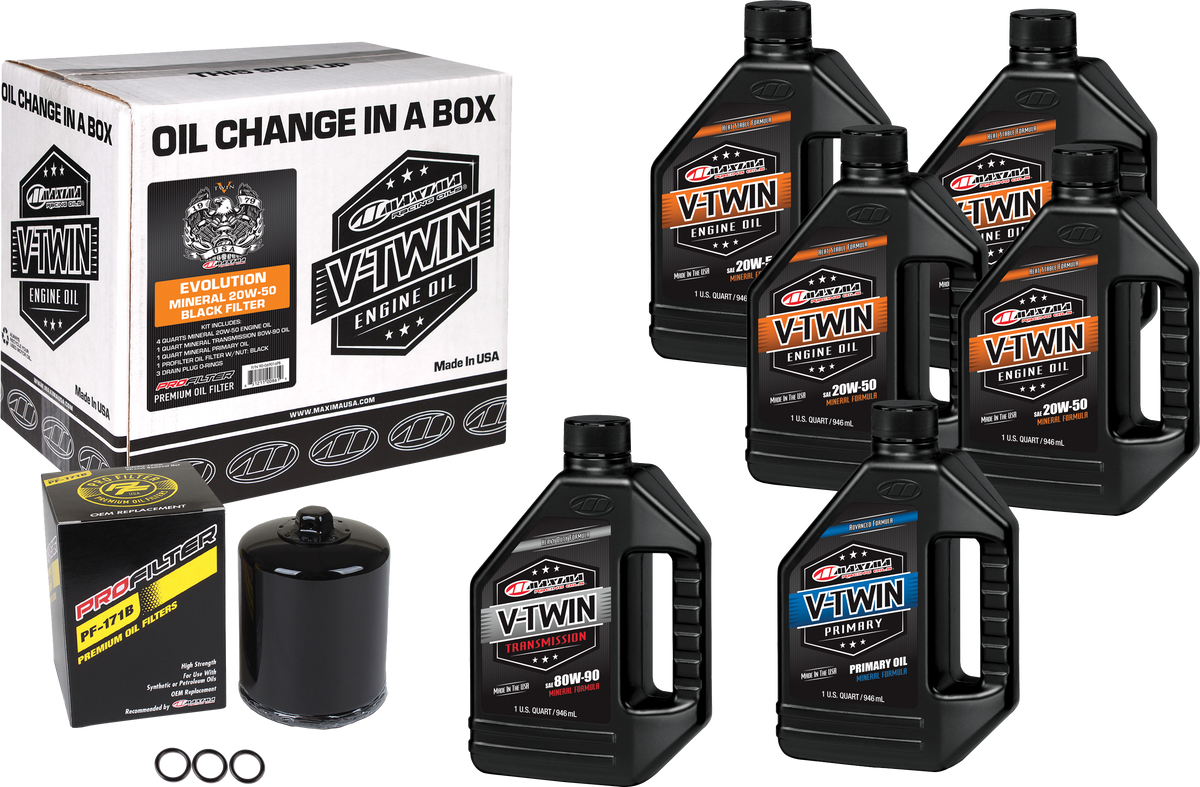 V-Twin Oil Change Kit