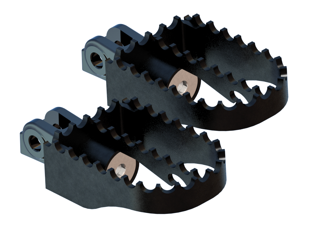 MX Style Foot Pegs