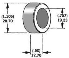 3/4" Axle Spacer