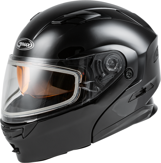 MD-01S Modular Snow Helmet Solid w/Quick Release Buckle Dual Shield