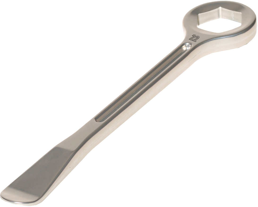 Spoon and Spanner End Tire Lever