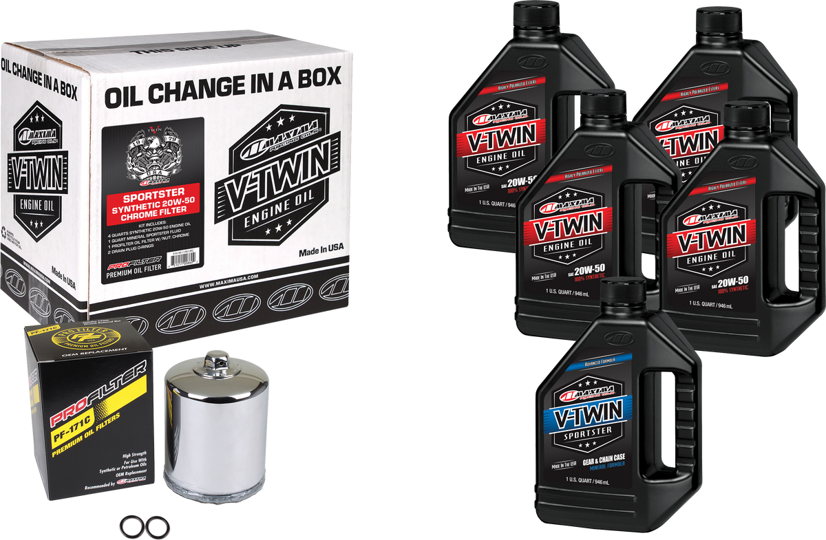 V-Twin Oil Change Kit