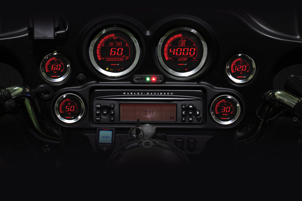 Digital Harley Gauge Cluster