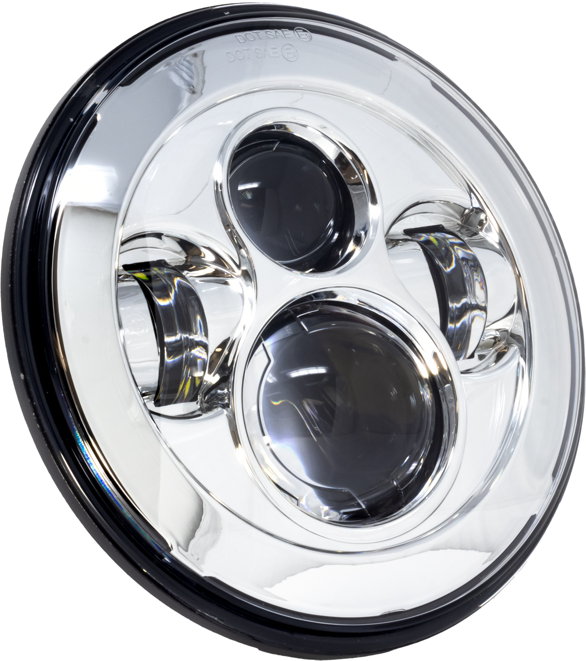 7" Headlight w/ Mount Adapter