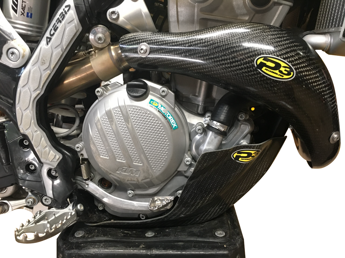 Carbon Fiber Header Heat Shield