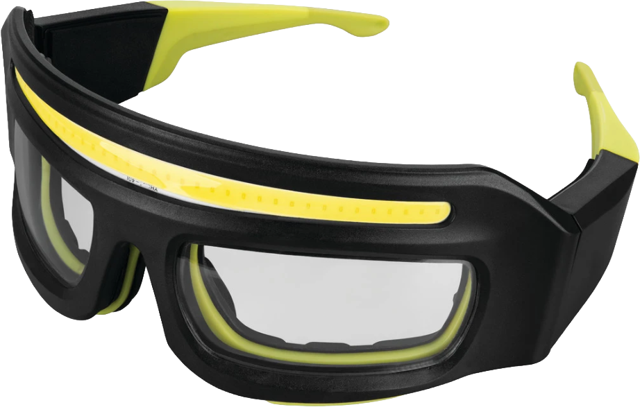 Lithium Ion Lighted Safety Glasses