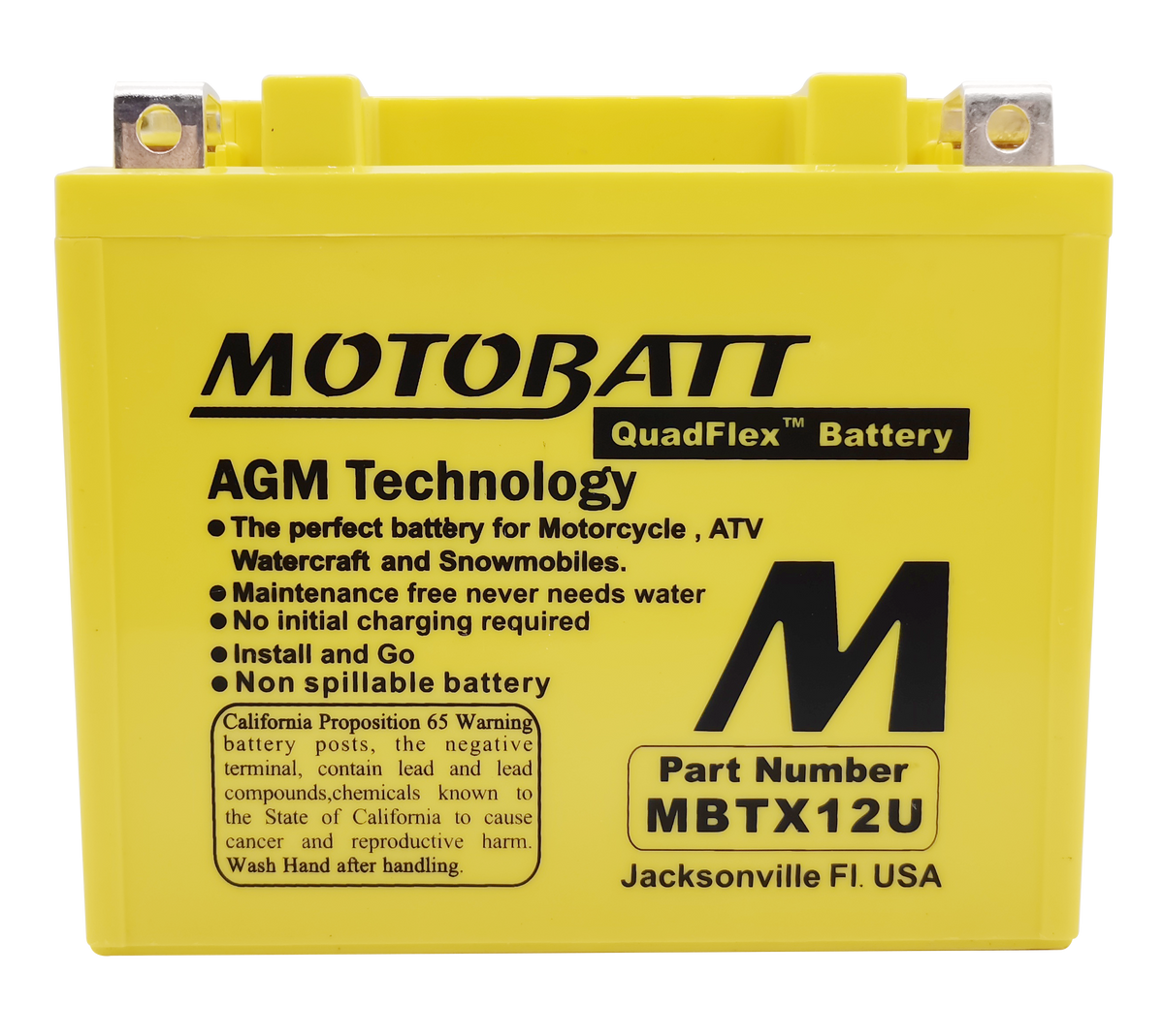 MotoBatt Quadflex AGM Batteries