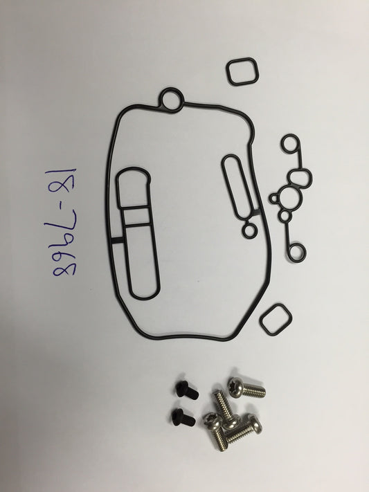 Fcr Middle Body O-Ring Kit W/Screws
