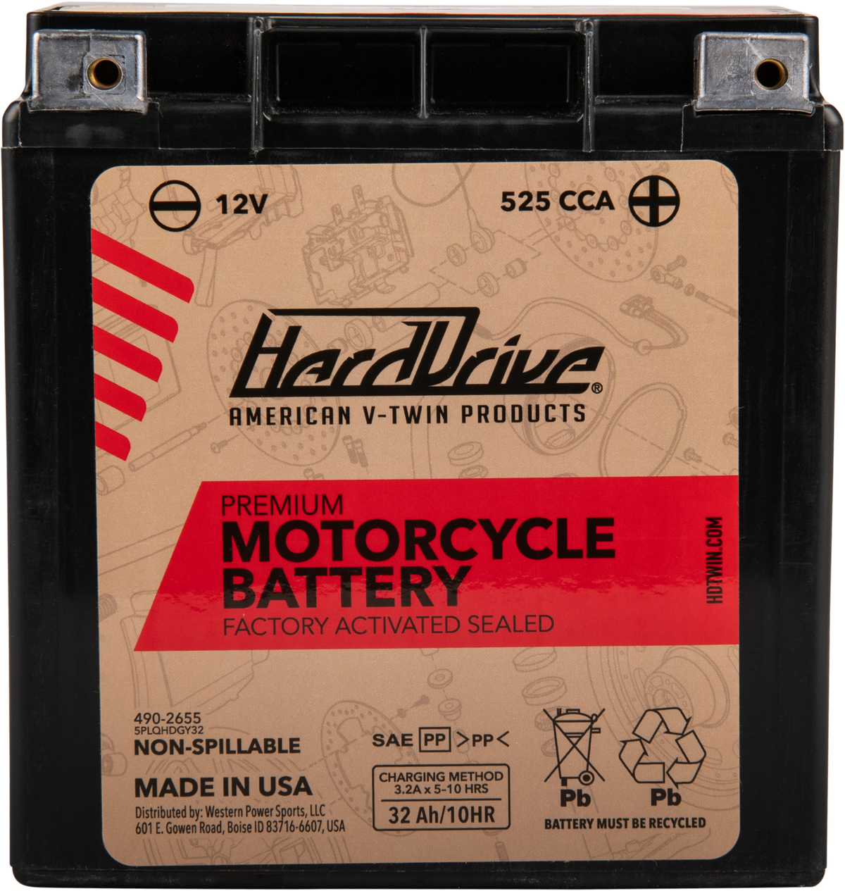Premium Factory Activated Battery