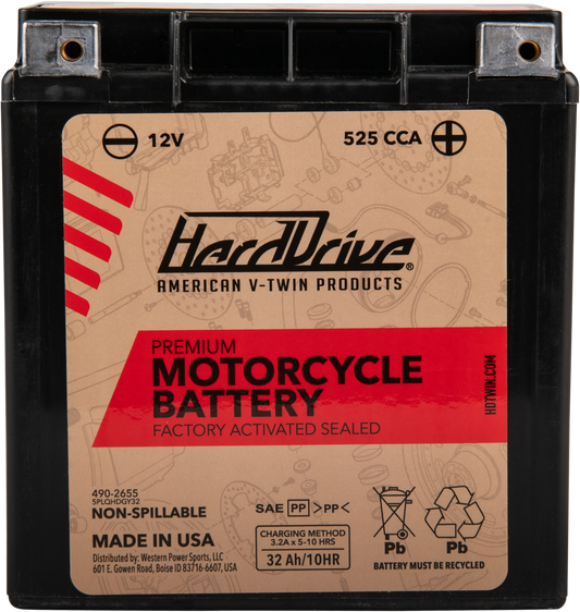 Premium Factory Activated Battery
