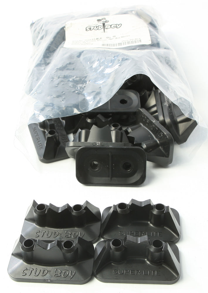 Super-Lite Pro Series Double Backers .75" 48/Pk Black