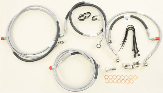 2 LINE FRONT BRAKE LINE KIT
