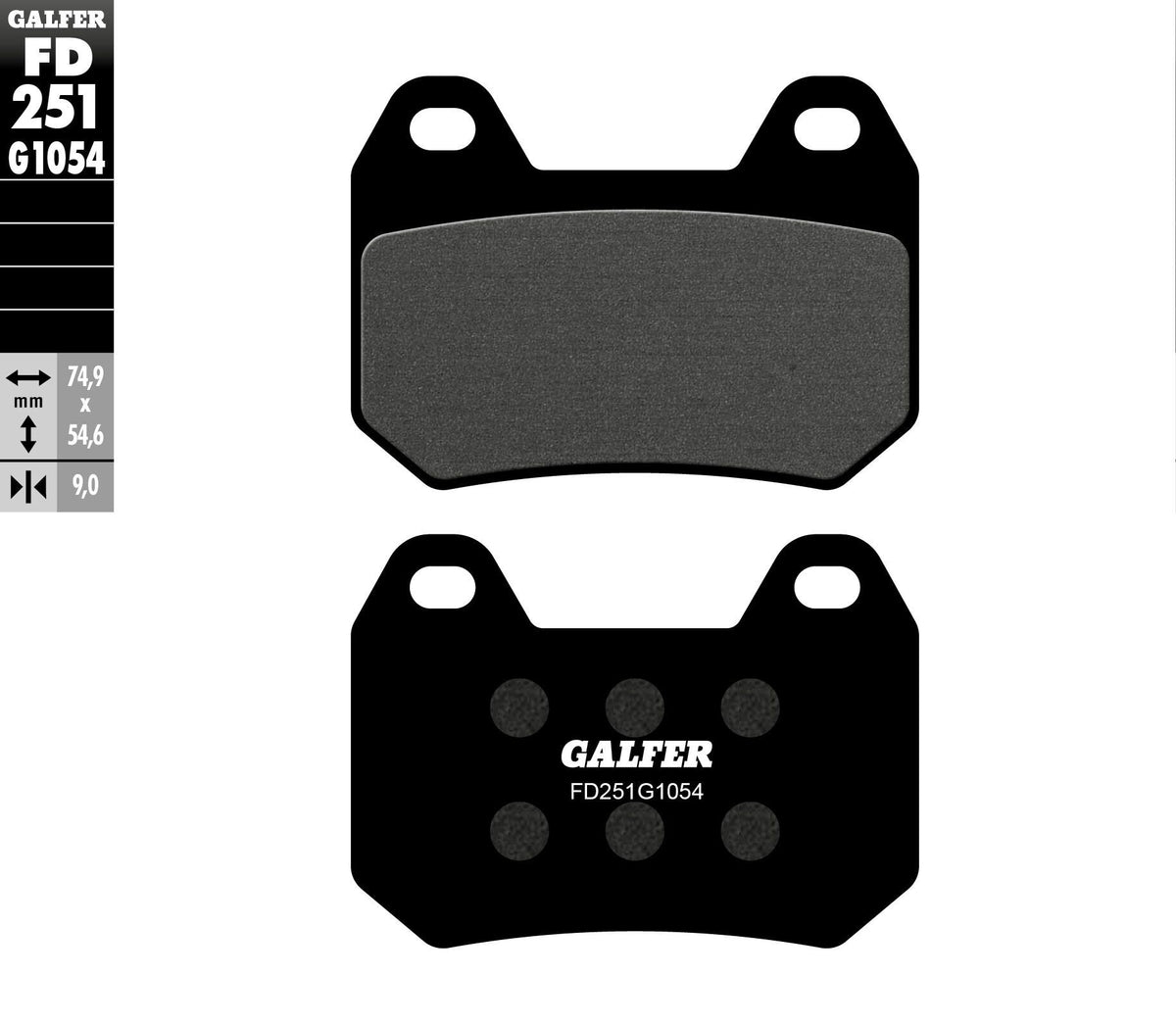 G-Semi-Metallic Brake Pads