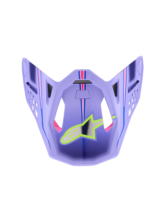 S-M10 JL VISOR ECE 22.06 PRPL/PNK FLUO/YLW FLUO GLS