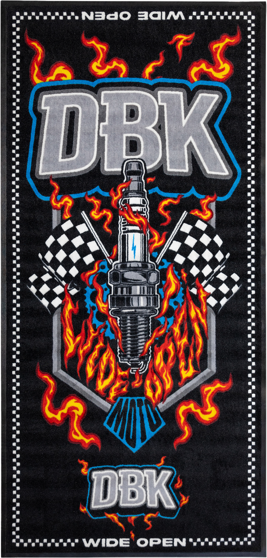 WIDE OPEN BIKE MAT 3.5'X7'