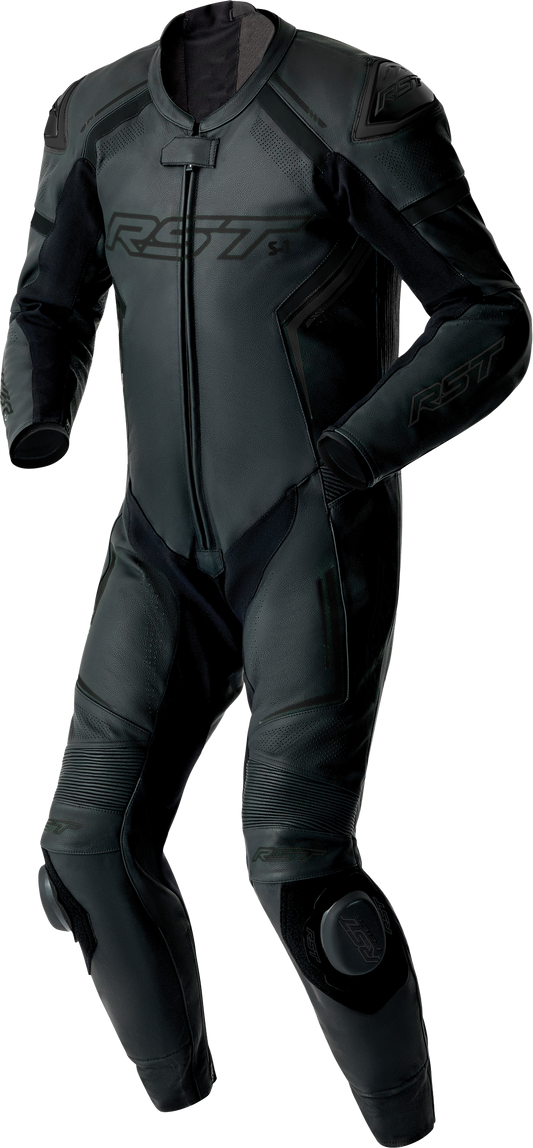 S1 D3O SUIT BLACK LEATHER 5X