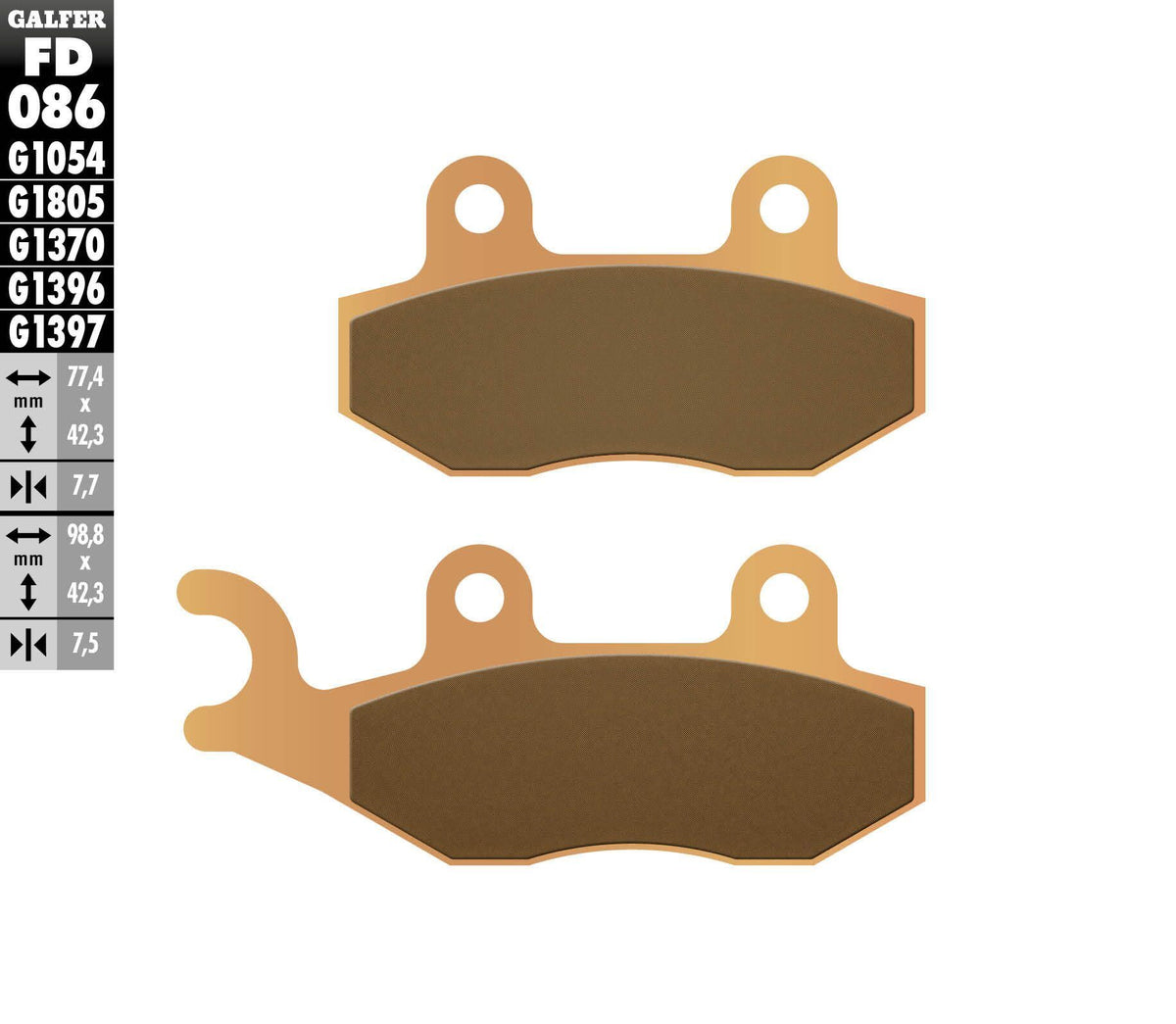 HH Sintered Brake Pads