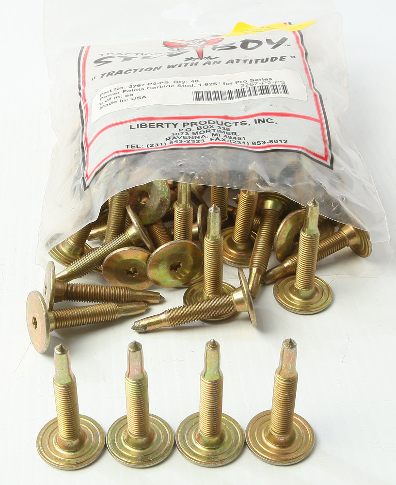 Power Point Pro Carbide Push-Through Studs