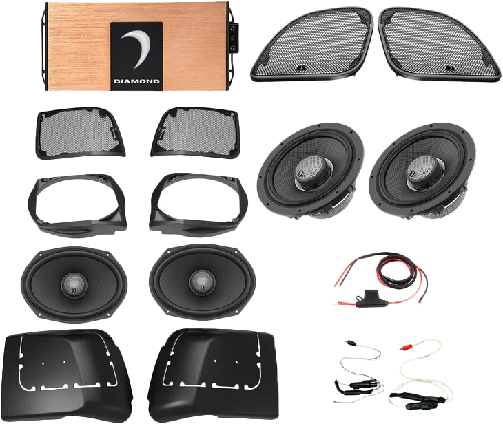 DIAMOND AUDIO 4 CHANNEL SOUND PACK