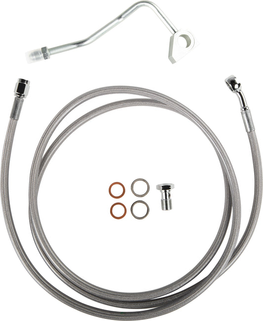 Premium Brake Line Kit Touring Abs Clear +4