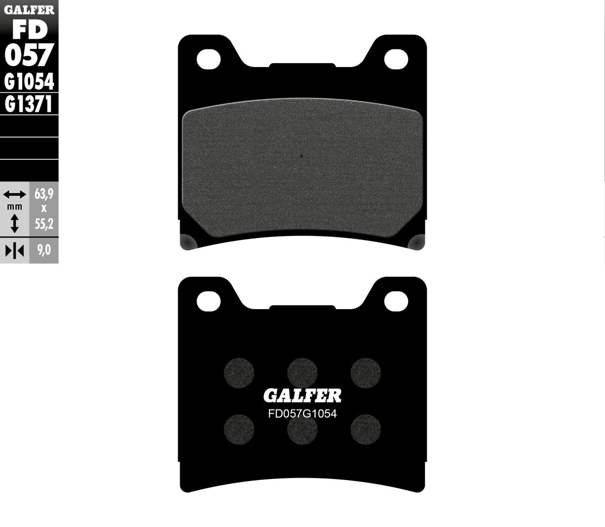 G-Semi-Metallic Brake Pads