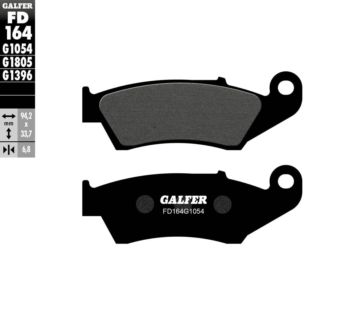G-Semi-Metallic Brake Pads