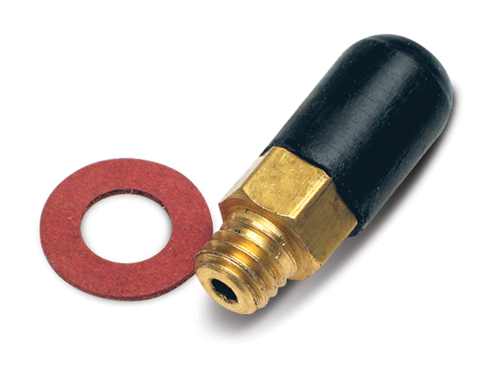 Vacuum Adapter  Brass W/Cap 6Mmxp1.0Mm