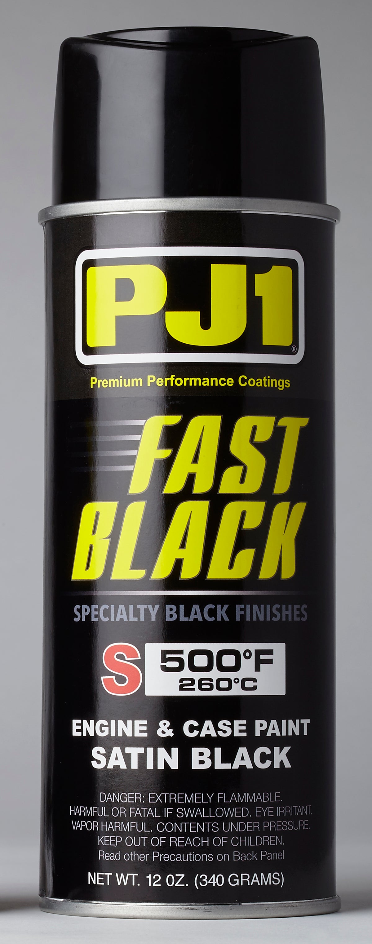 11oz Aerosol Fast Black Paint