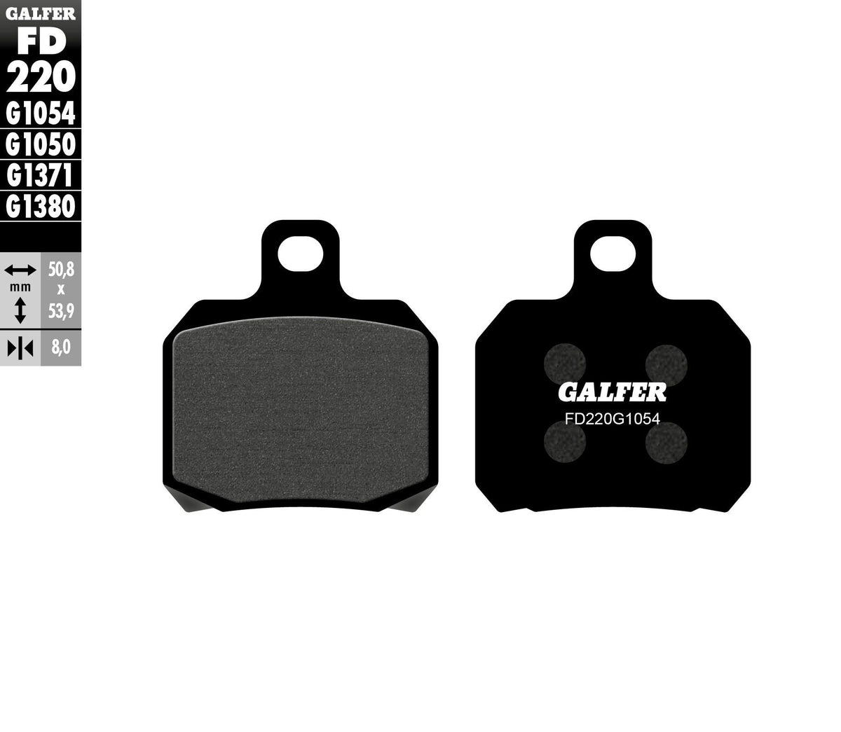 G-Semi-Metallic Brake Pads