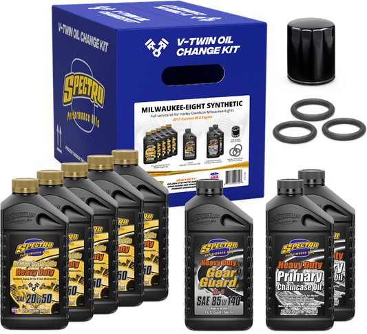V-Twin Full Oil Service Kit M8
