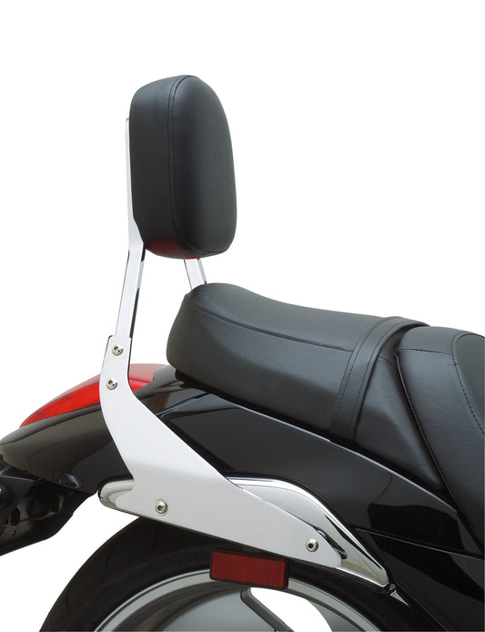 STD SISSY BAR W/PAD CHROME SUZ M109 06-14