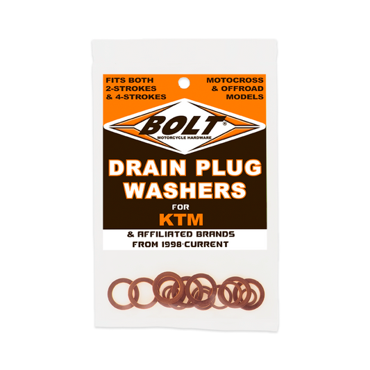 KTM Copper Drain Plug Washers
