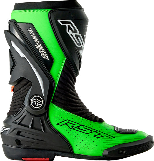 TRACTECH EVO D3O BOOT BLACK/FLO GREEN 7