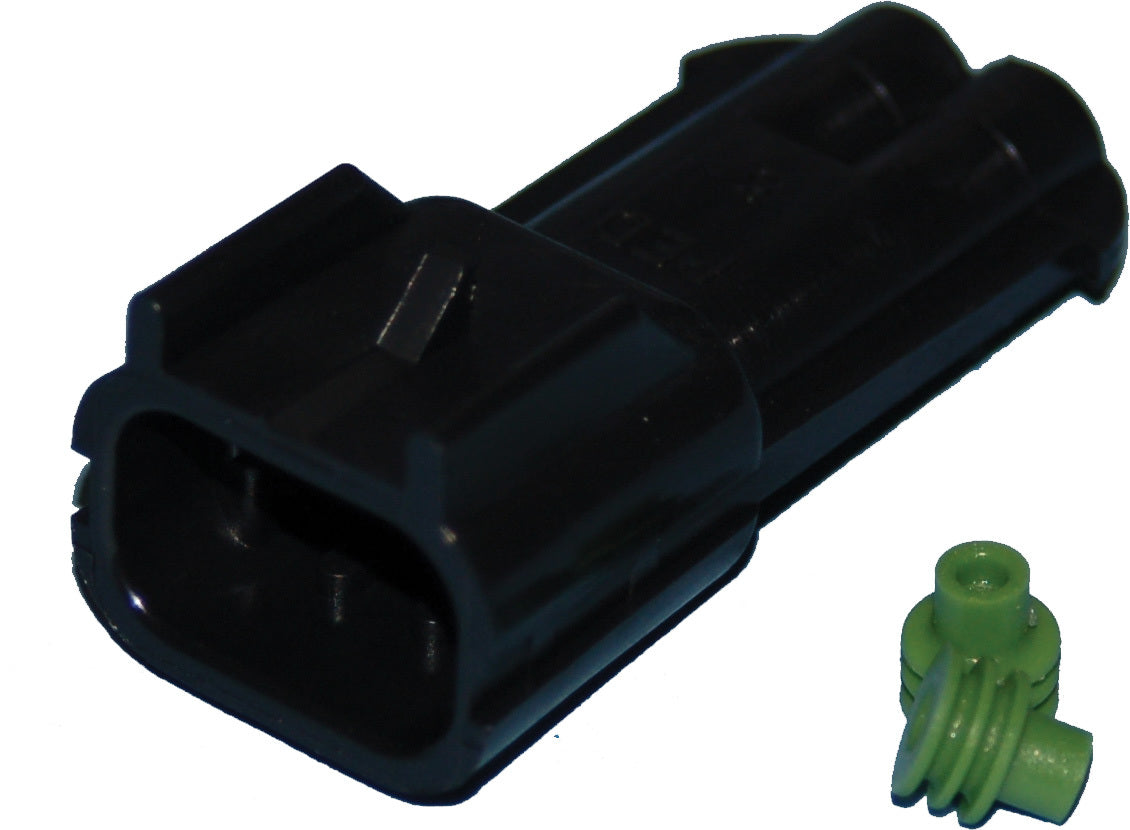 Delphi WeatherPack Male Connectors