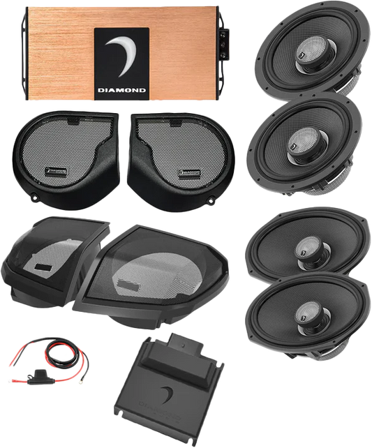DIAMOND AUDIO 4 CHANNEL SOUND PACK