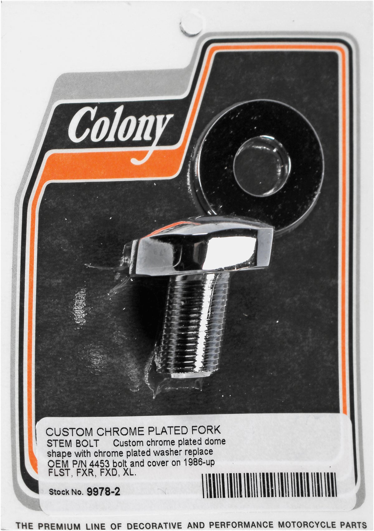 Fork Stem Bolt