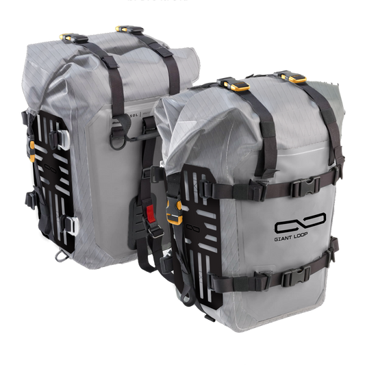 MOTOTREKK PANNIERS GRAY PAIR