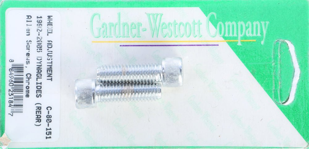 Rear Wheel Adjustment Bolts