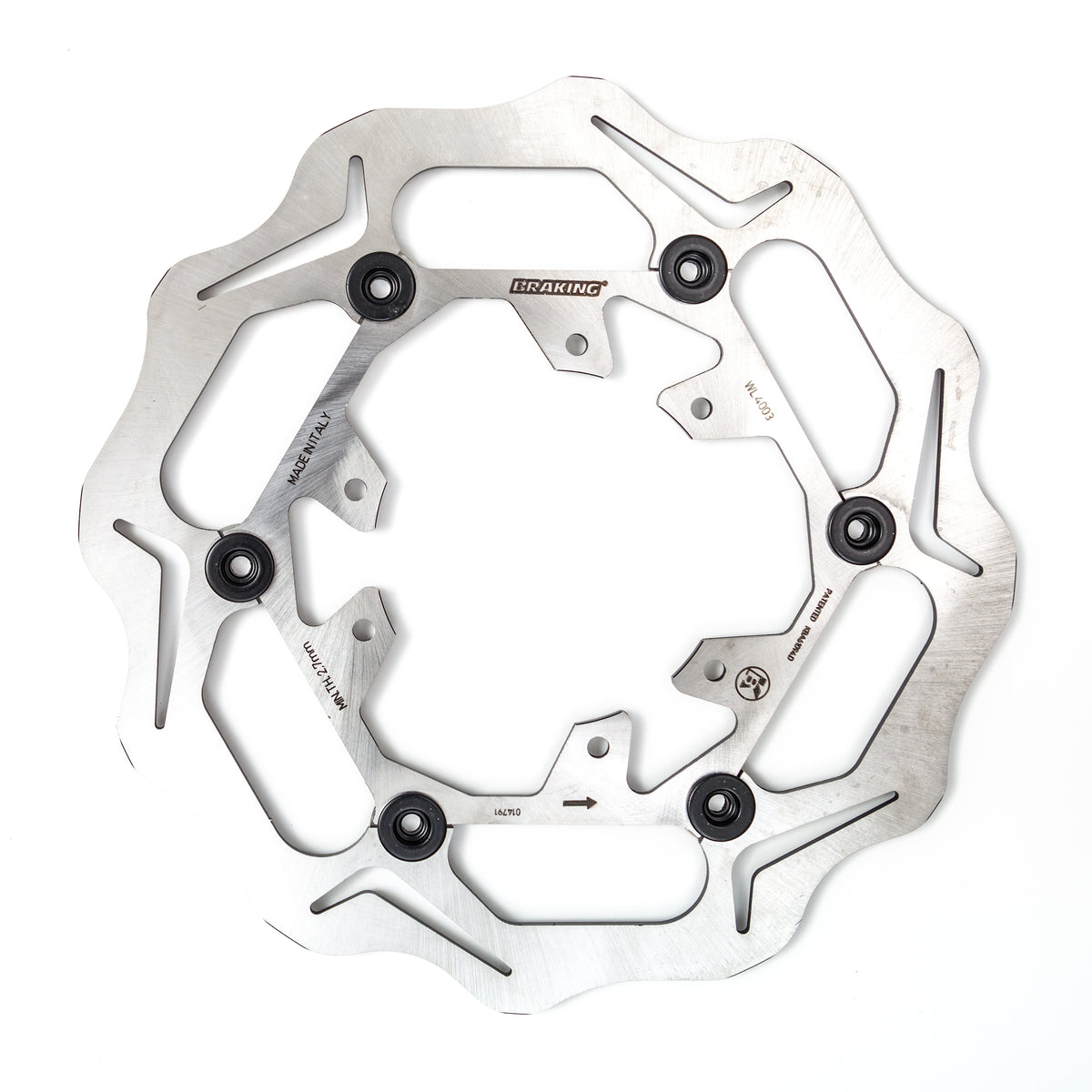 W-Flo Oversized Front Rotor Disk