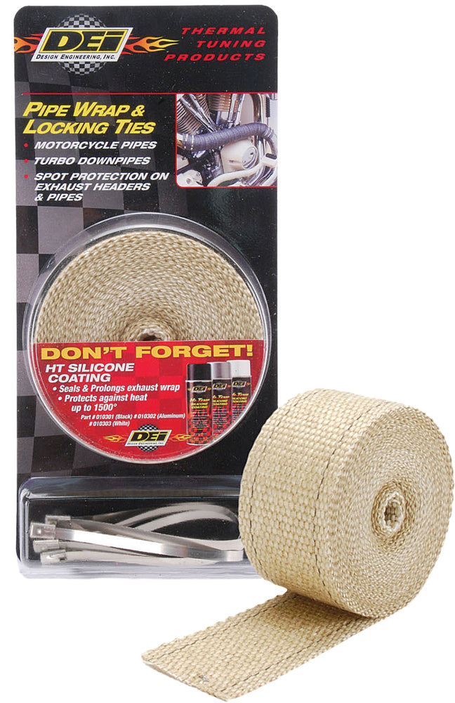 Exhaust Wrap & Tie Kit