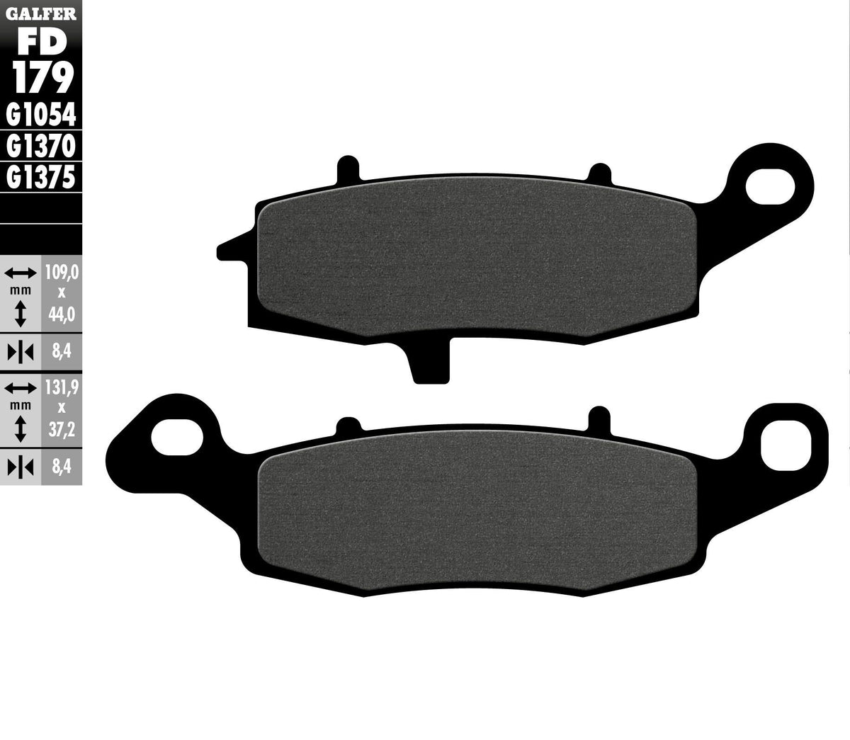 G-Semi-Metallic Brake Pads