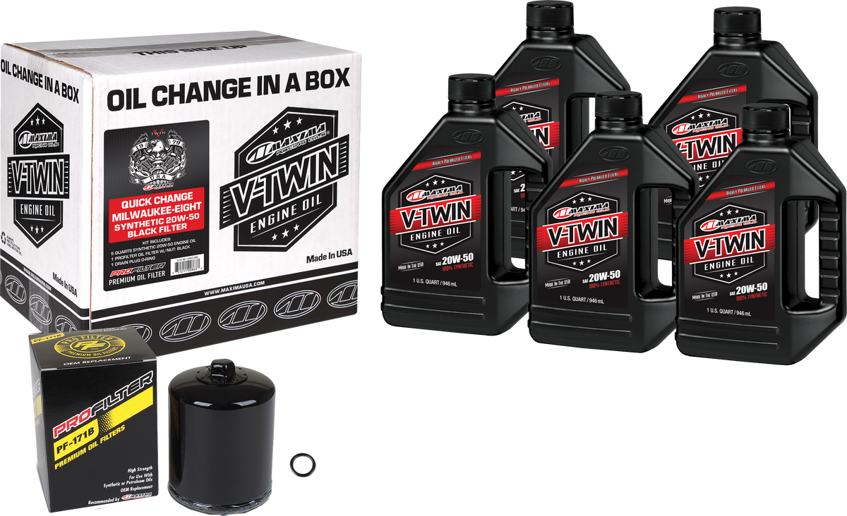 V-Twin Quick Change Oil Filter Kit