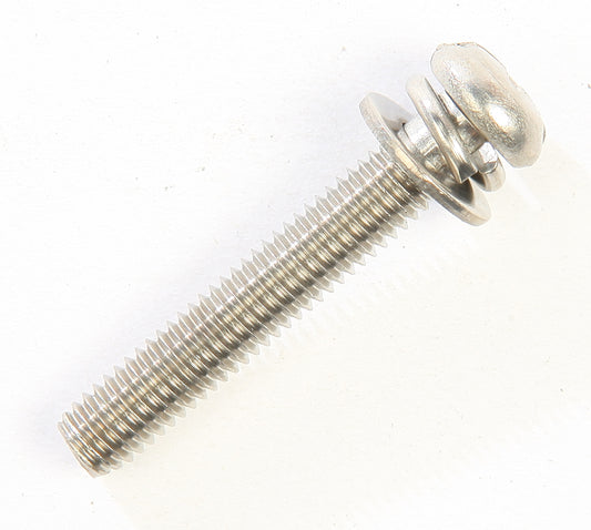 Stainless Screw W/3 Washers 30 mm